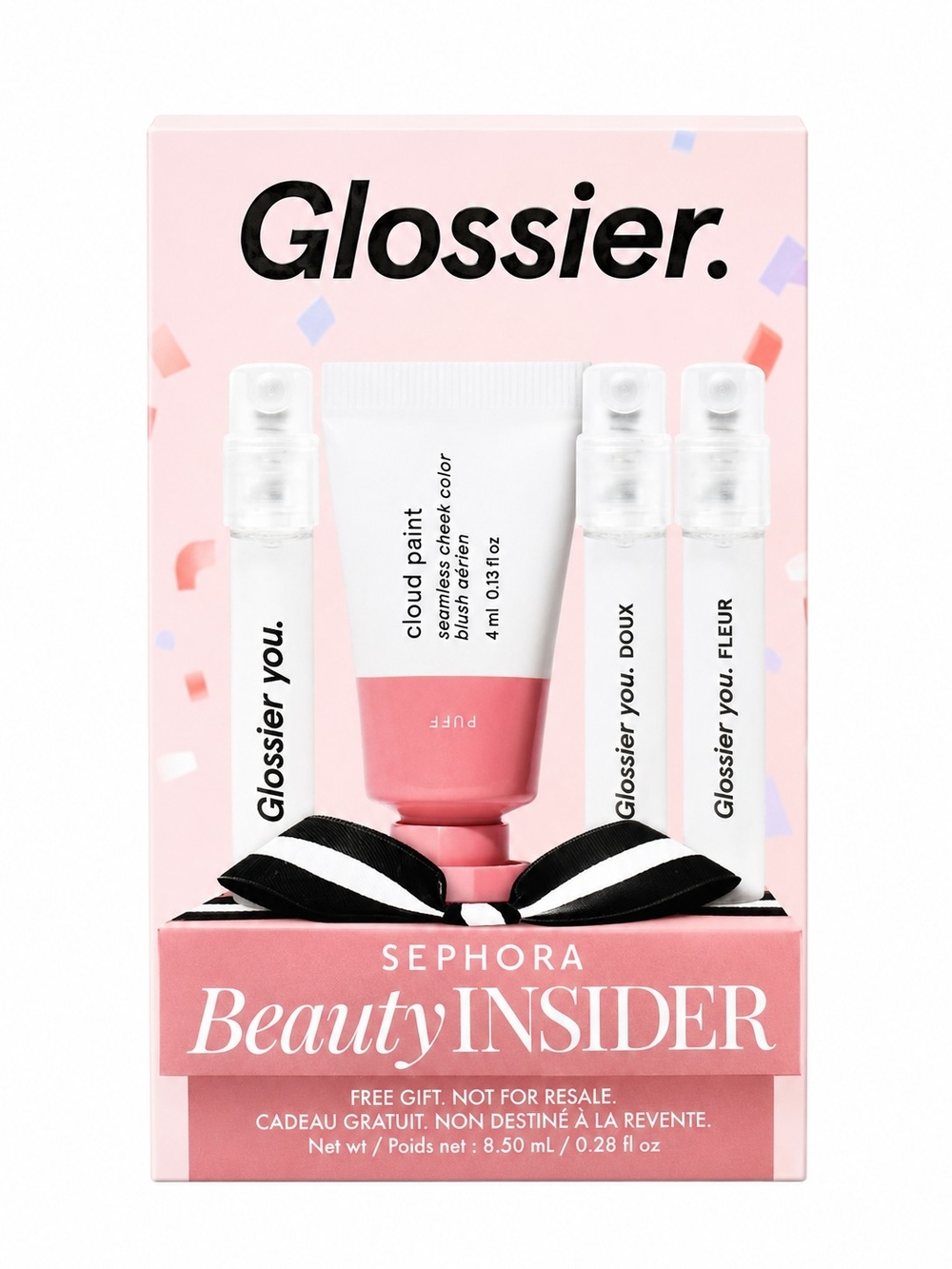 Glossier Celebrate You Set-Puff Blush & Fragrance Trio
